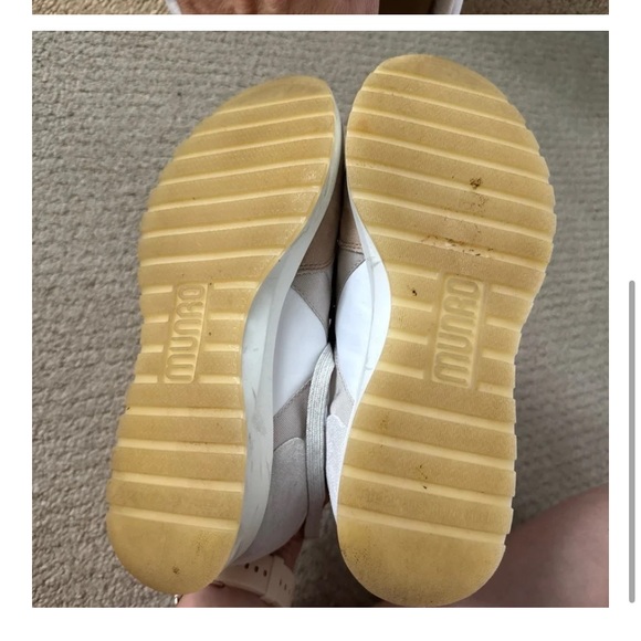 MUNRO piper sneaker white combo size 7M (retail $220) - Picture 9 of 9